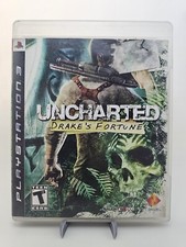 Uncharted: Drake's Fortune (Sony PlayStation 3, 2007) Complete In Box W/Manual