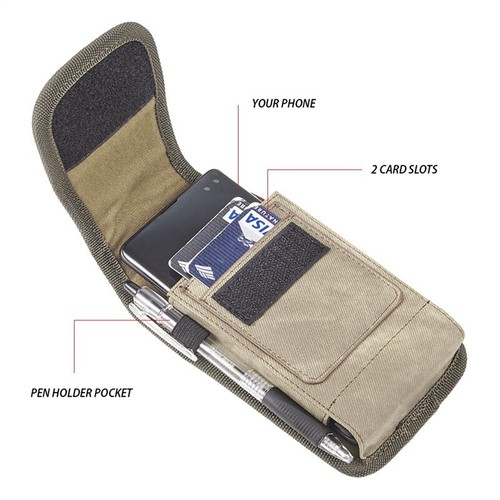 Universal Belt Hook Pouch Bag Nylon For Mobile Cell Phone Case Cover Holster - 第 51/76 張圖片
