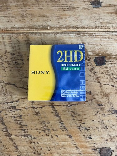Sony 2HD High Density IBM Formatted Micro Floppy Disk - Picture 4 of 5