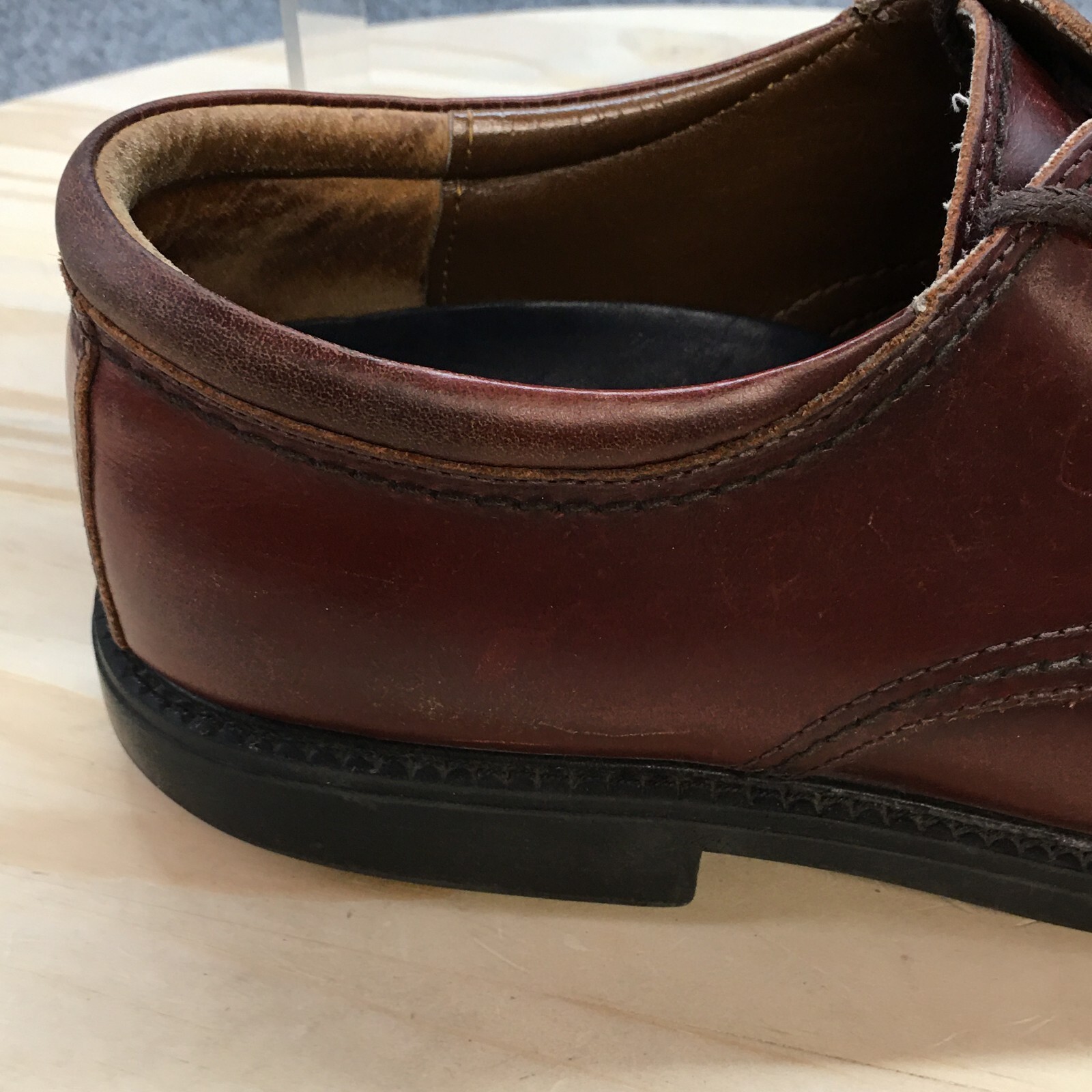 SAOLA Dockers scarpe eleganti uomo 10 M Oxford pelle marrone stringate casual ballerine 090 2209