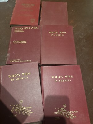 who's who in america / who was who in ameica
