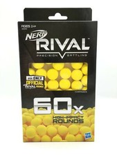 Nerf Rival Precision Battling 60x High Impact Rounds 60 Total Hasbro BRAND NEW