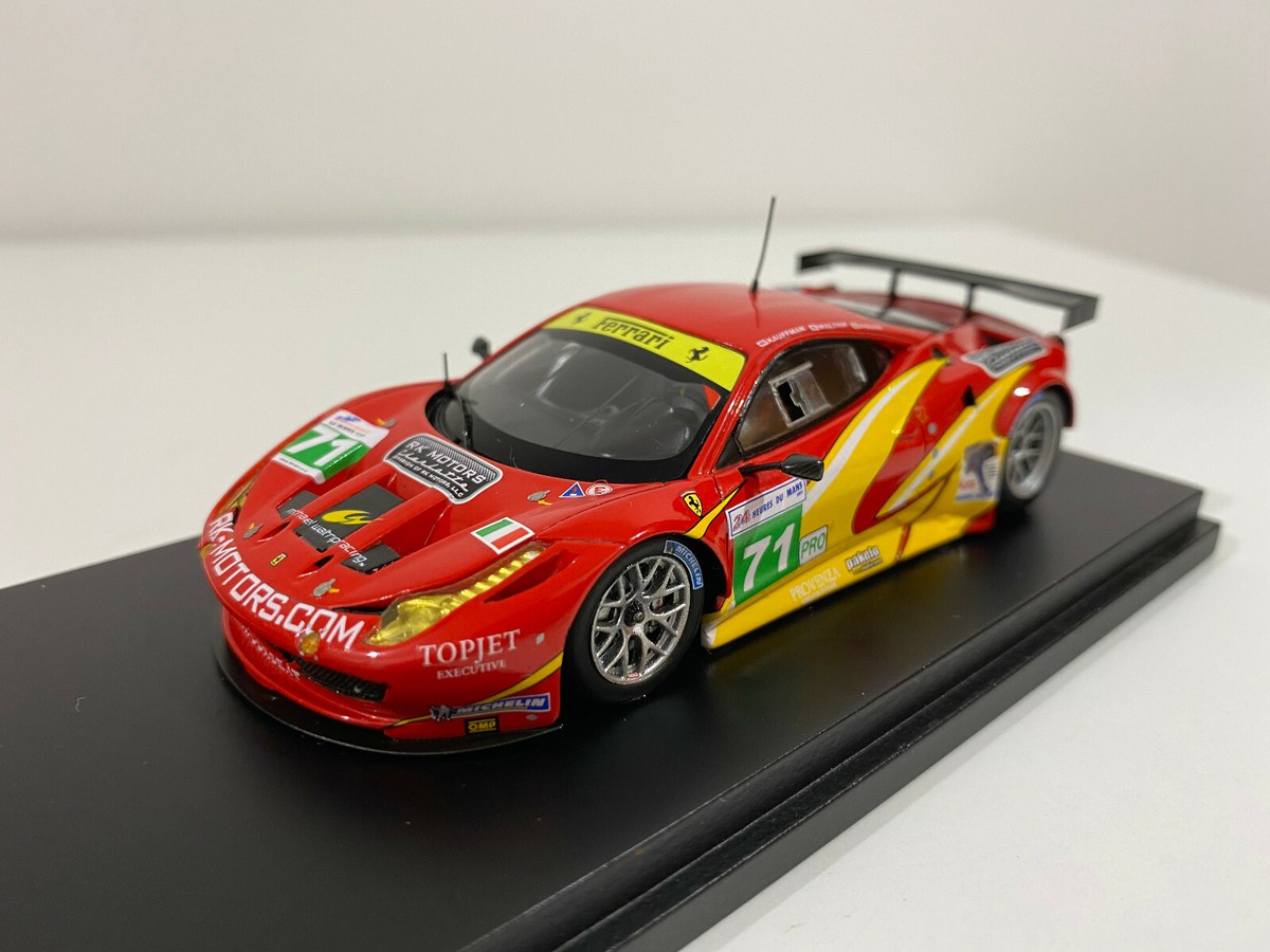 Fujimi 1/43 458 Italia GT2 2012 24 Ore Di Le Mans AF Corse