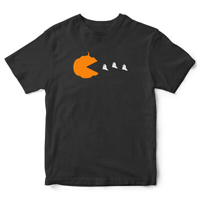 Kinder Kürbis Essen Geister Parodie T-Shirt Shirt Kostüm Halloween alle Sai...