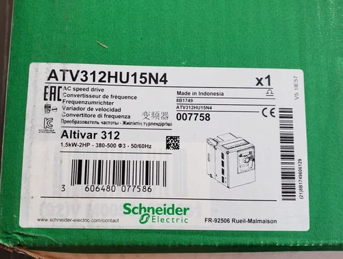 ATV312HU15N4 New IN STOCK Schneider Inverter PLC Module shipping - Picture 1 of 1