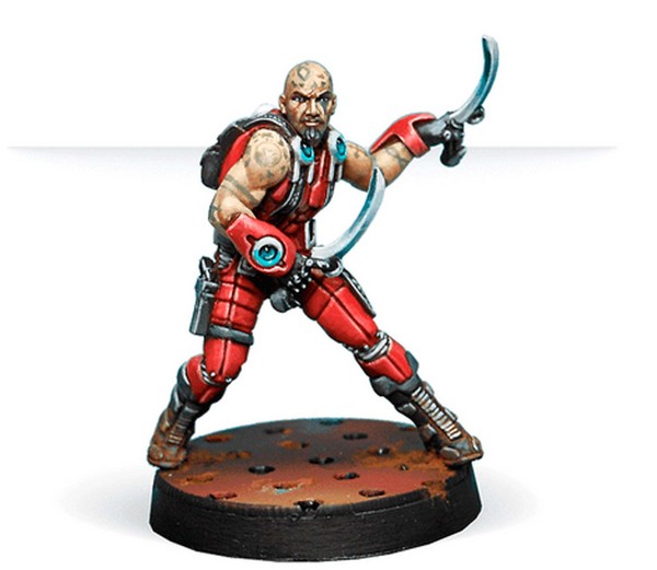 INFINITY Assembled JAGUAR DA CC Corregidor Jaguars Nomads Corvus Belli CB spTeam