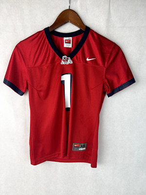 Fresno State Youth Girls Fitted Football Jersey Red #1 Medium M