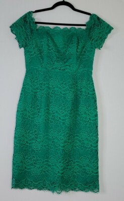BB Dakota Women's Lace Green Dress Size 10 Zip Back NWOT | eBay