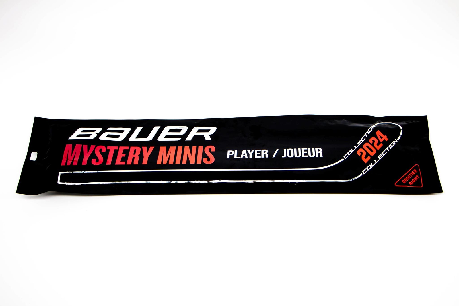 Хоккейная клюшка Bauer Mystery Minis серии 2024: Для правшей - 1 НОВАЯ СЛУЧАЙНАЯ клюшка