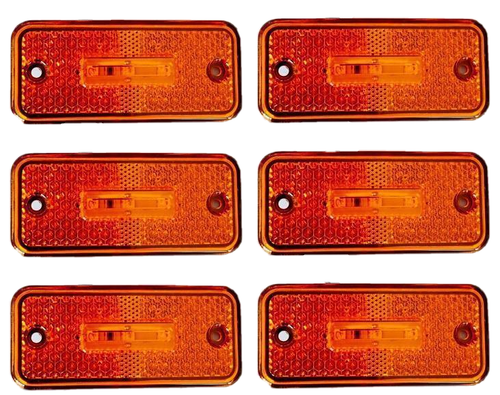 10 Luci LED Ingombro Camion 12V/24V - Arancione, Per Sottoscocca E Laterali, TRUCK GARAGE - Foto 5