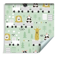 10M Tapete Selbstklebend Kinderzimmer Tiere Reisen Xxl 1033