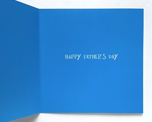 NEW HALLMARK FATHERS DAY CARD “THANKS FOR SAYING YES, WHEN MUM SAYS NO” - Picture 2 of 3