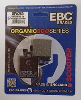 EBC Organische BremsbeläGe Hinten SFA260 FüR Peugeot Tweet 125 (2010-2020)