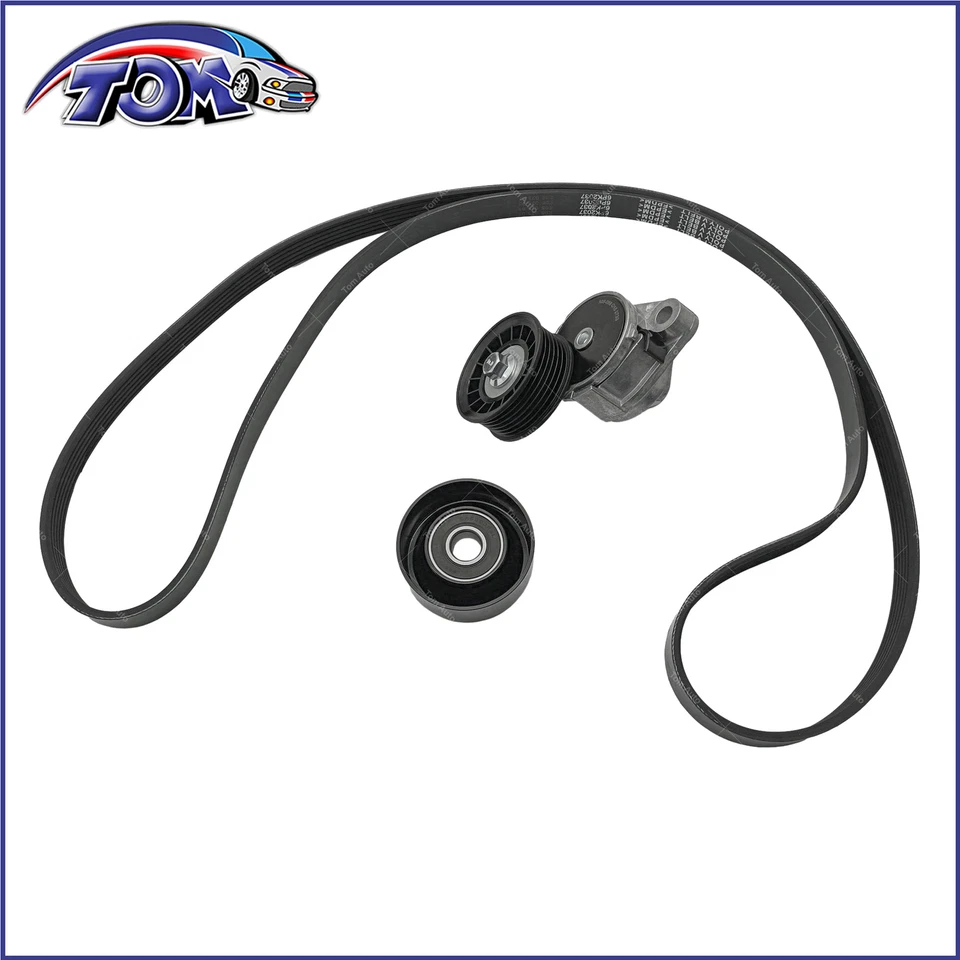 Kit de componentes de transmisión por correa Serpentine para Chevrolet Corvette 1997-2004 Foto 2 de 4