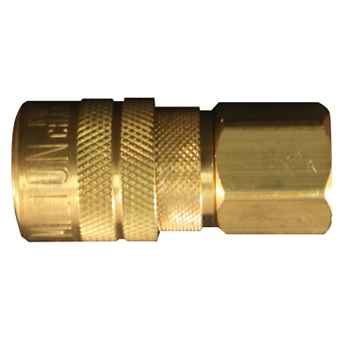 (1/10)Milton 718 3/8'' FNPT M Style Coupler, Female body