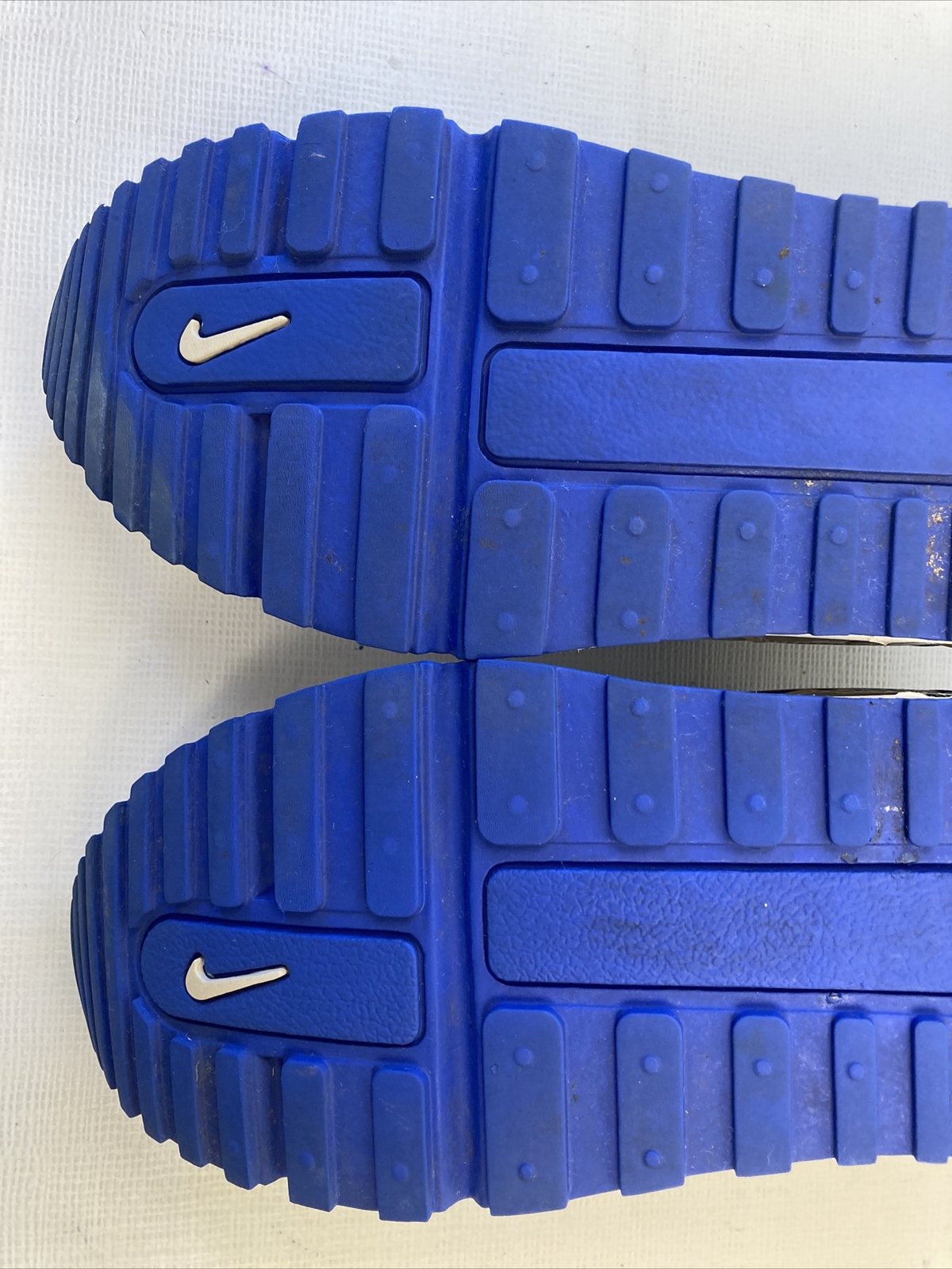 Nike Air Max Wright Men's Leather White Gray Royal Blue 317551-149 Size 8 RARE image 9