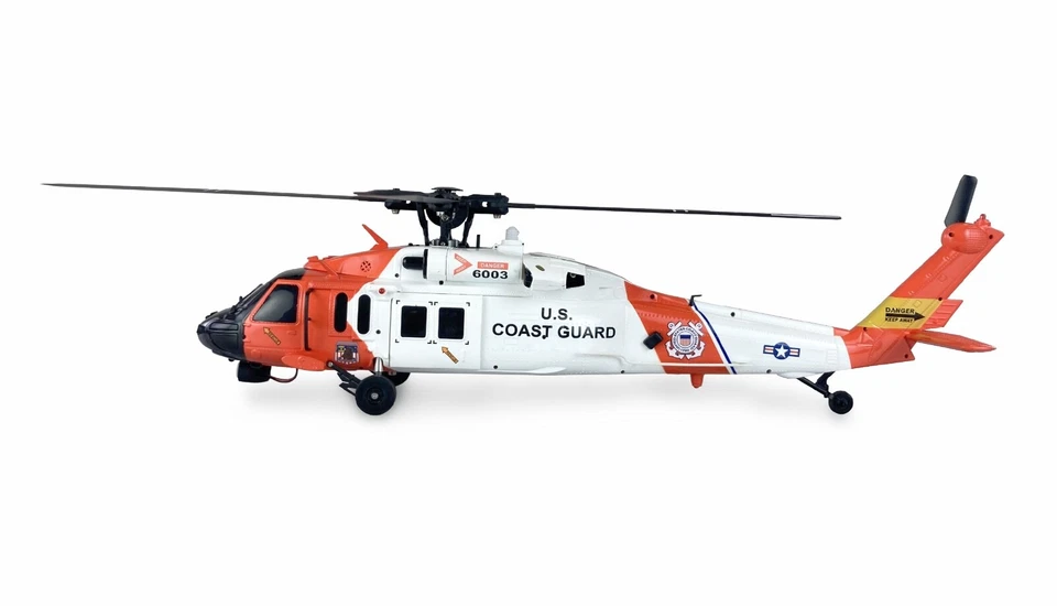 UH60 BLACK HAWK COASTGUARD HELIKOPTER 6G/3D GPS RTF AMEWI 25337 UVP: 729,-€ - Bild 3 von 4