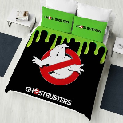 GHOSTBUSTERS UK DOUBLE US FULL UNFILLED DUVET COVER & PILLOWCASE SET GHOSTBUSTERS UK DOUBLE US FULL UNFILLED DUVET COVER & PILLOWCASE SET