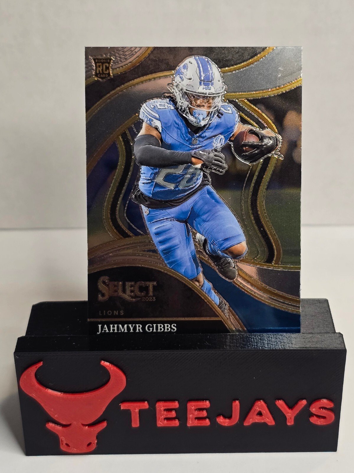 2023 Panini Select Club Level Jahmyr Gibbs RC #266 - Lions