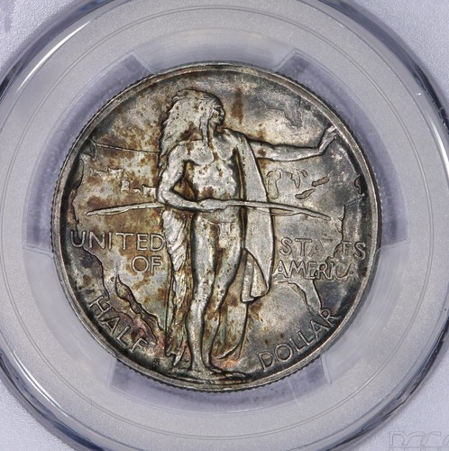 1926-S Oregon Half Dollar 50C PCGS MS66 - Handsomely Toned! - Picture 3 of 4