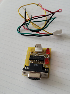 2pcs - 24CXX EEPROM Programmer with DB9 Connector