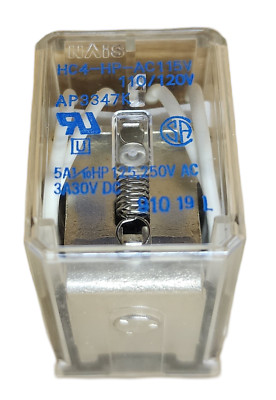 NAIS HC4-HP-AC115V Relay 110/120V AP 3347K-E - Brand New