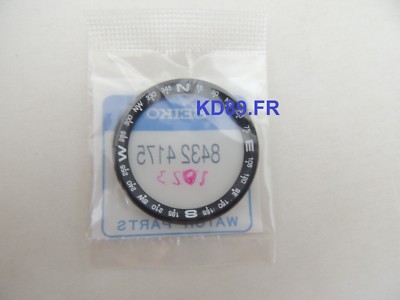 84324175 Genuine BLACK Dial Ring SEIKO 7S35-00F0 SNM035