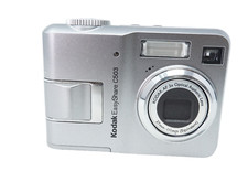 Kodak EasyShare C503 Digital Camera Silver 5MP - Not Working - Defective