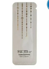 SU:M37 Losec Summa Elixir Cream 1ml x 40pcs (40ml) Anti Aging Wrinkle SUM37