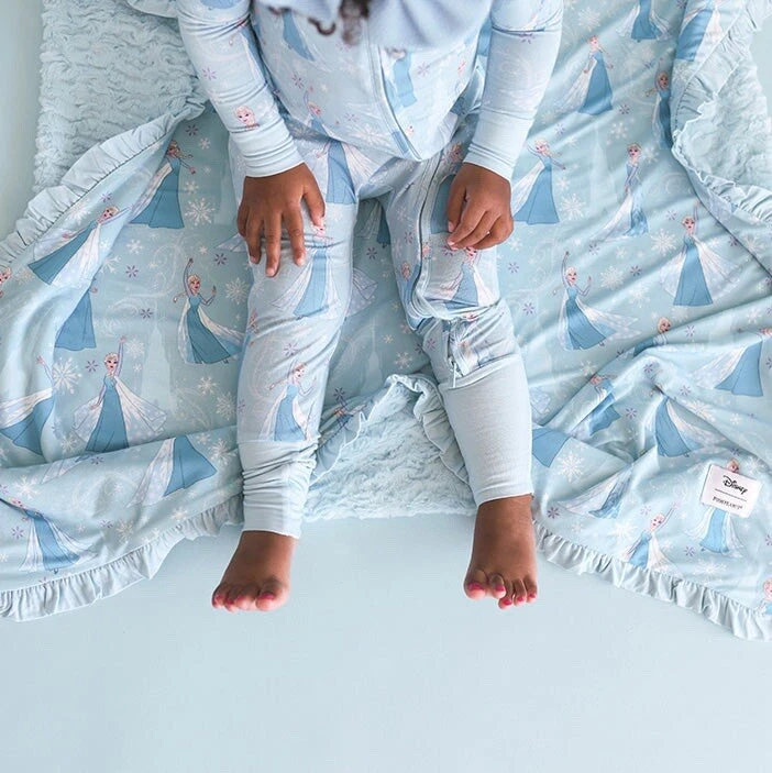 Manta Posh Peanut Disney Elsa Minky Lujosa Patoo® Nueva en Caja Orden confirmada Foto 4 de 4