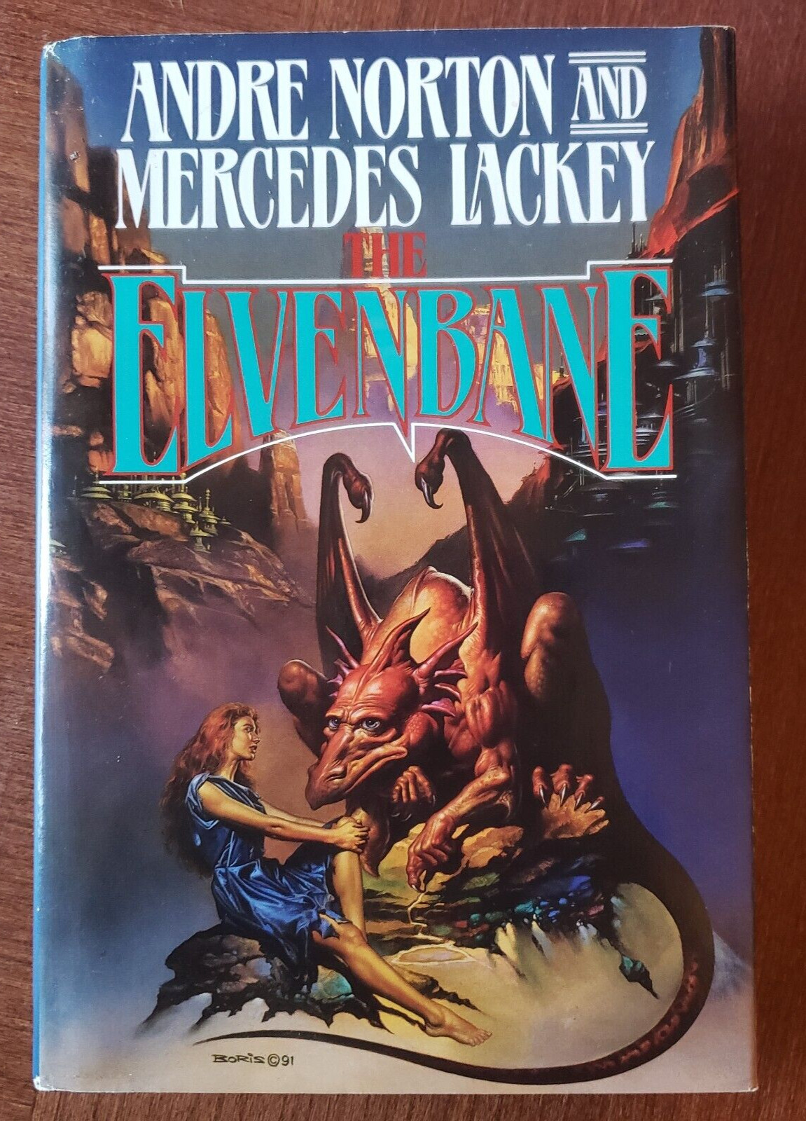Elvenbane by Mercedes Lackey and Andre Norton (1991, Hardcover)