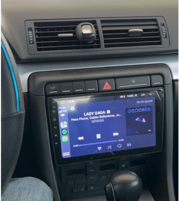 #ad For Audi A4 2002 2008 Android 13 Apple Carplay Car GPS Navi Stereo Radio BT CAM $106.94