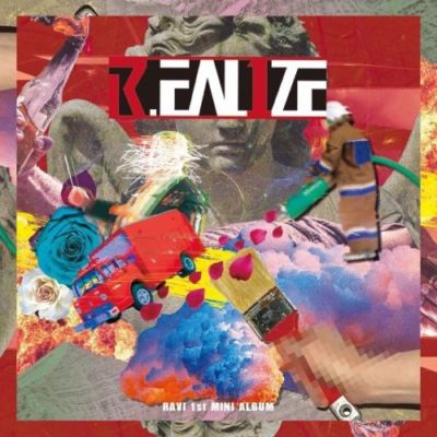 VIXX RAVI [R.EAL1ZE] 1st Mini Album CD+2ea FotoBuch+FotoKarte K-POP SEALED