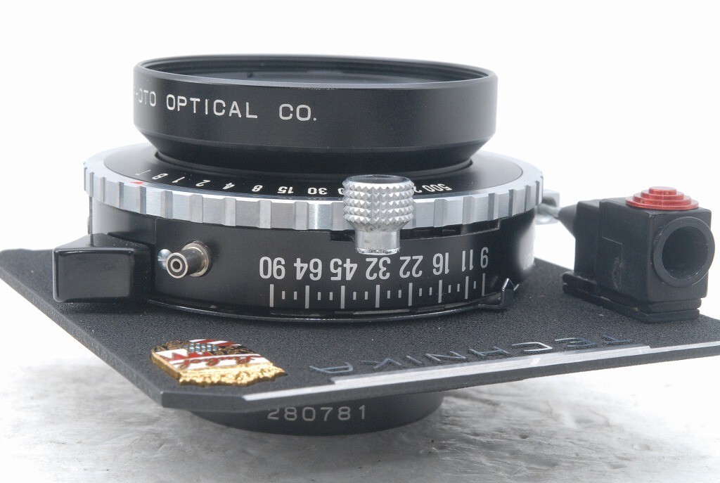 Exc Fuji Fujinon A 180mm f/9 f 9 Lens w/Copal Shutter Exc Fuji Fujinon A 180mm f/9 f 9 Lens w/Copal Shutter