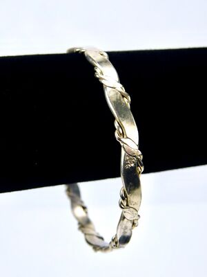 Vintage Old 1940s Taxco Mexico Mexican Sterling Silver 925