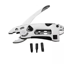 Multi Tool with Adjustable Wrench and Plier Multi-Function Tool
