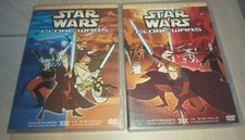 2 DVD STAR WARS CLONE WARS VOLUME 1 E 2 FUORI CATALOGO EDIZIONE ITALIANA 