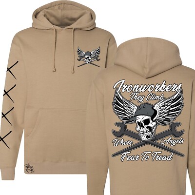 IRONWORKER HOODIE | WELDER HOODIE | BLUE COLLAR HOODIE | IRONWORKER GEAR |
