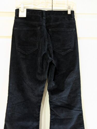 Zara TRF Collection Women’s Navy Corduroy High Waist Flare Pants, Size 6 - Picture 7 of 15