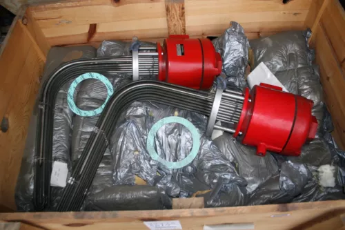 Chromalox Large Industrial Immerson Heating 460V 1-3 PH 5KW Cat No. FPF006/15XX