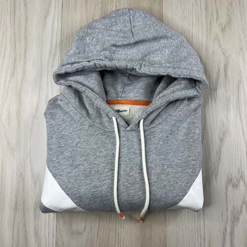 Tory Burch French Terry Chevron Pullover Sudadera con Capucha Para Mujer Talla S Pequeña Gris Claro - Imagen 15 de 15