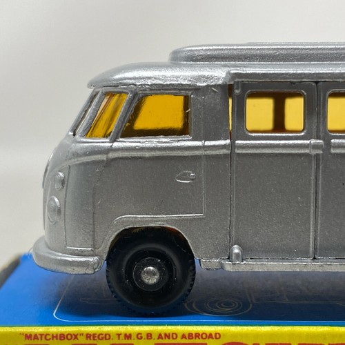 Matchbox Lesney 34 VW VOLKSWAGON CAMPER BPW MINT Original Box - Picture 5 of 15