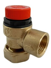 RM Cylinders 6 Bar Pressure Relief Valve with Loose Nut Connection 3/4" to 1/2"