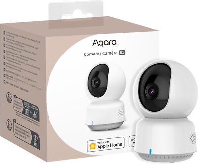 Aqara 2K Innenraum-Sicherheitskamera E1 Schwenken & Neigen HomeKit Secure