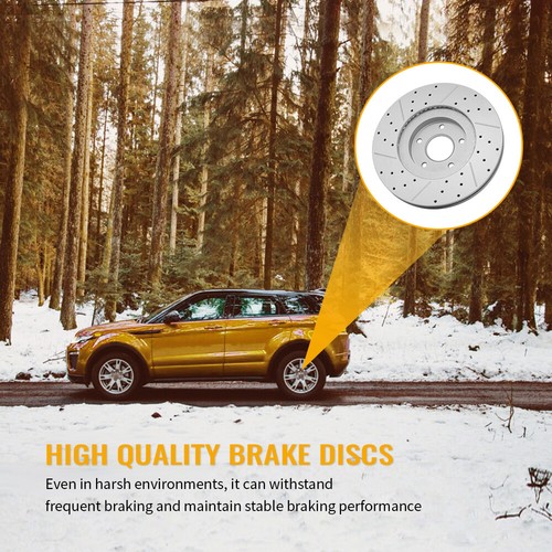 Rotores de freno de disco delanteros para Elantra Veloster Kia Forte Koup Soul Q70 350Z 370Z - Imagen 5 de 7