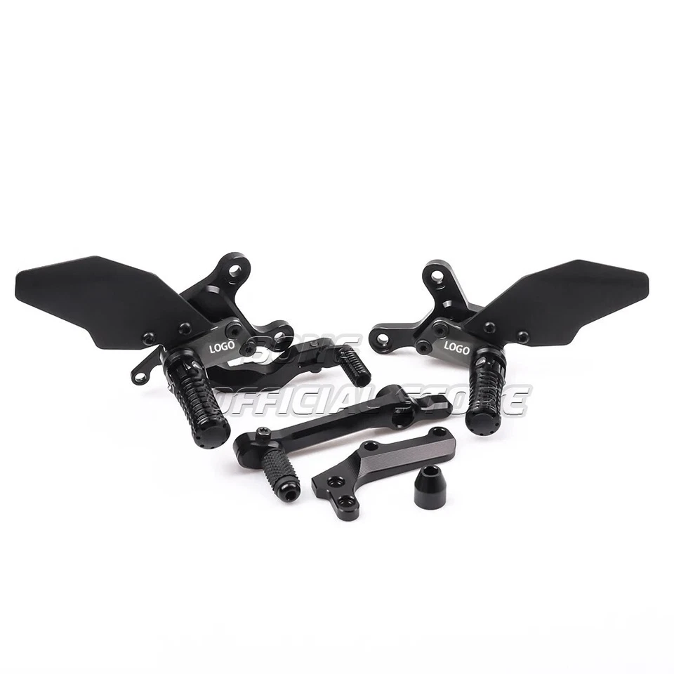For Yamaha MT09 2024 2025 CNC Footpegs Pedals Adjustable Rearset Foot Rest MT-09 - Image 4 of 4