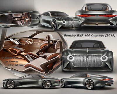  Bentley EXP 100 Concept (2019) Press - Photos - Photos - Pictures - 15x20cm