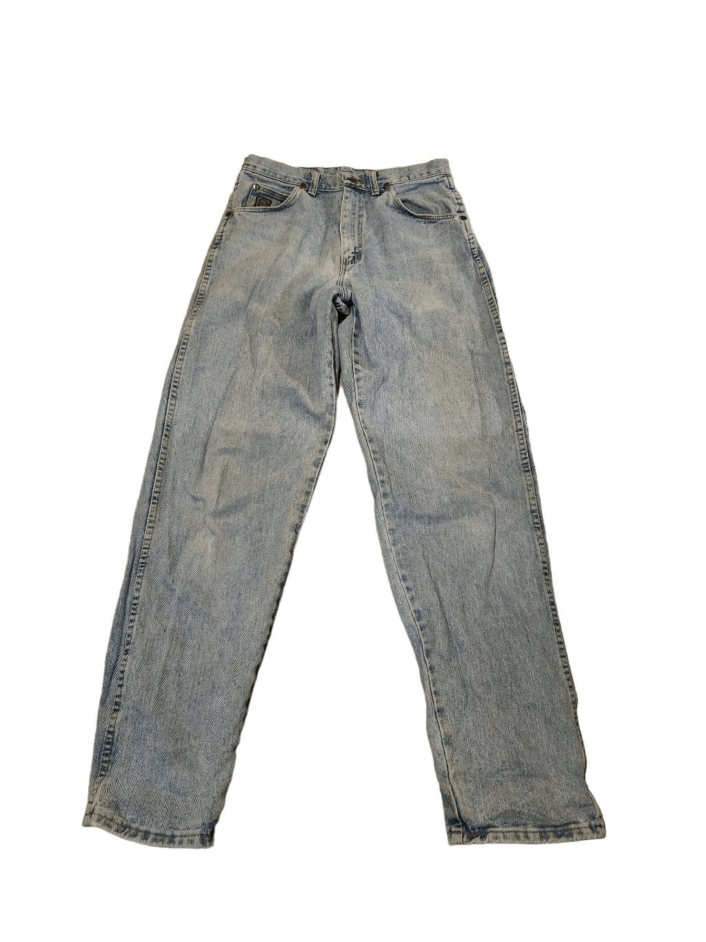 Vintage Wranglers light wash high-rise mom jeans for women-image