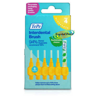 Tepe Interdentalbürste gelb 0,7 mm ISO Größe 4