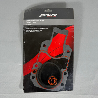 OEM Mercury Alpha Gen 1 2 Outdrive Drive Bell Mounting Gasket Set